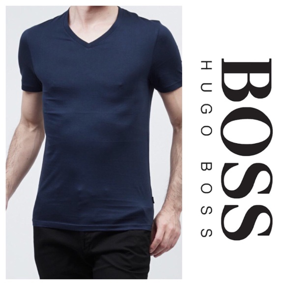 hugo boss v neck t shirt